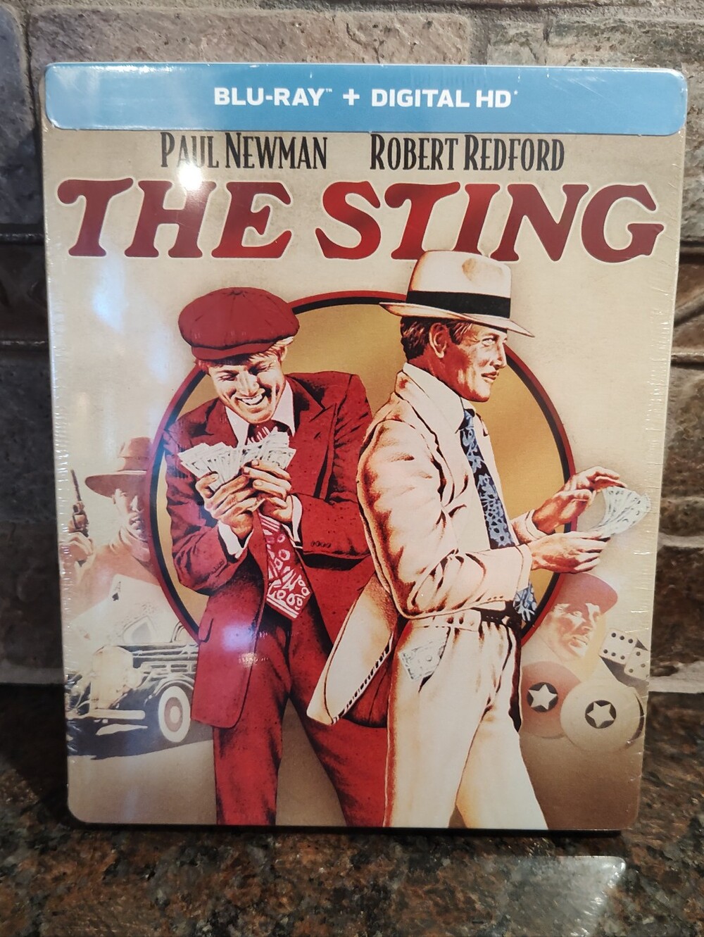 The Sting Blu-ray + Digital HD Steelbook, Paul Newman and Robert Redford